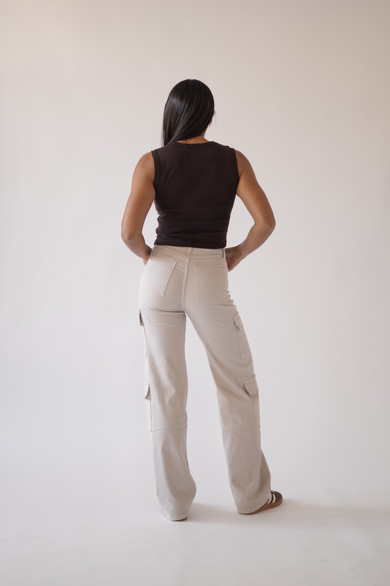 Cargo broek – beige
