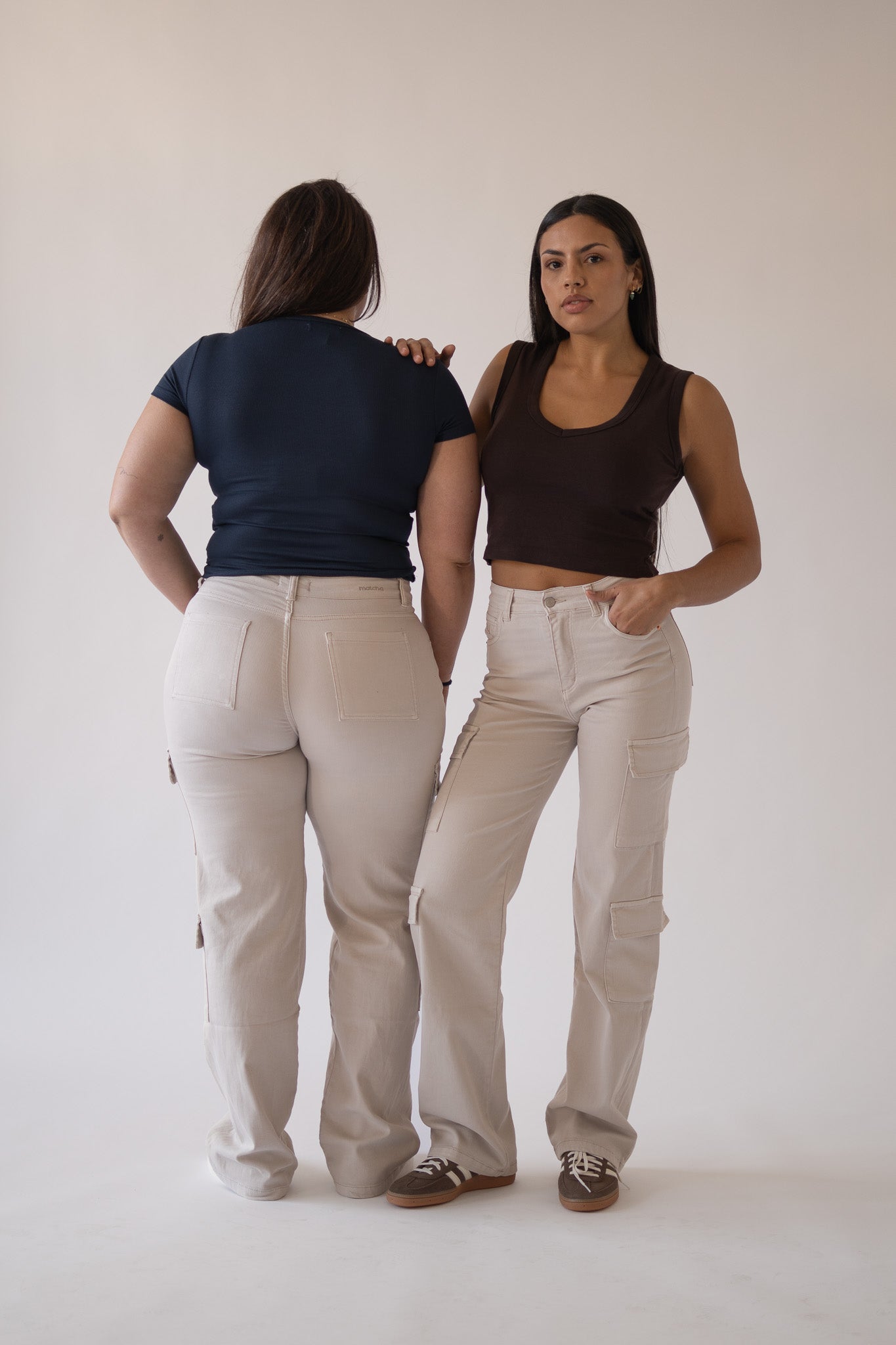 Cargo broek – beige