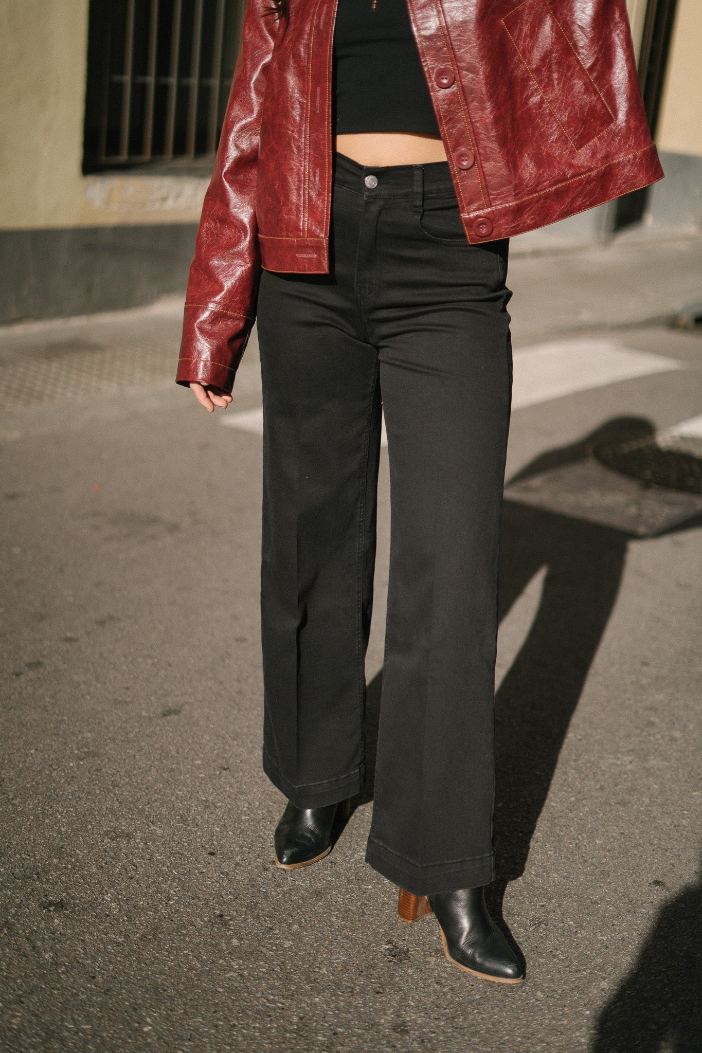 Culotte broek – zwart