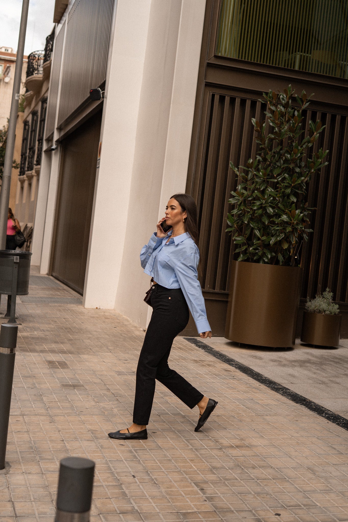 Mom broek – diepzwart